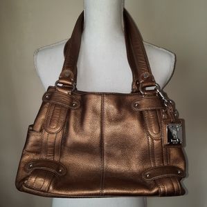 Tignanello bronze purse